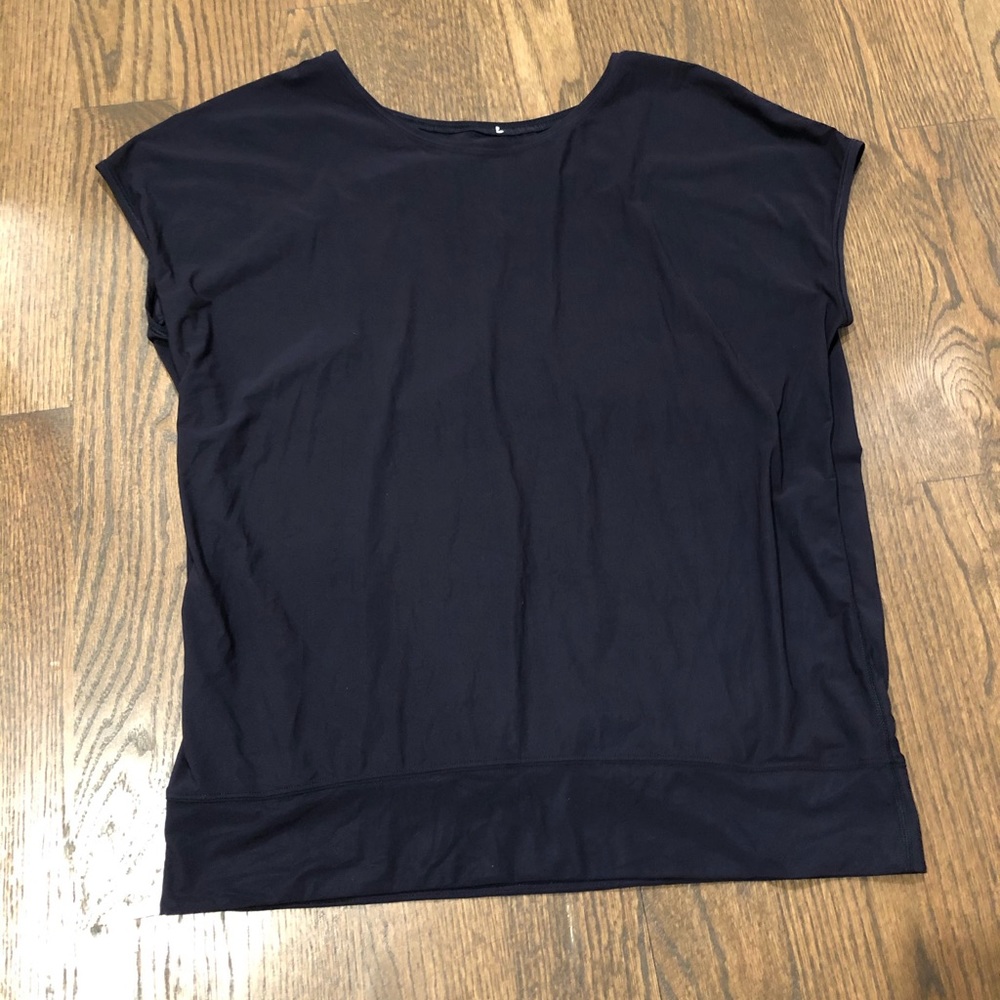 Navy Blue Lululemon Short Sleeve